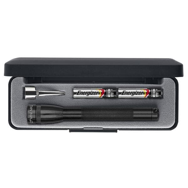 MAGLITE MINI MAGLITE LED GIFTPACK 100 lm (2 x AAA) Svart