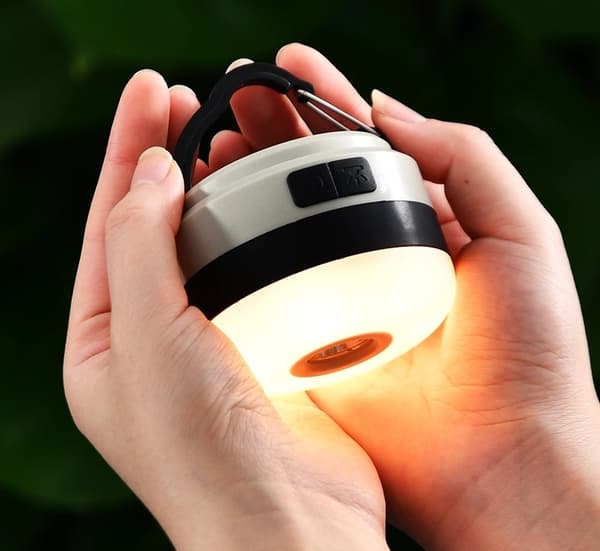 tältlampa med usb-c uppladdning, OUT360 RECHARGEBLE LED LANTERN