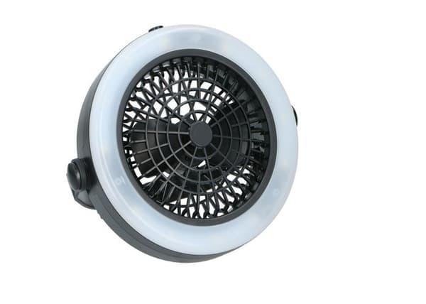 Campinglampa - GENERISK - Inbyggd fläkt - LED - Autonomi 30h - Väderbeständig