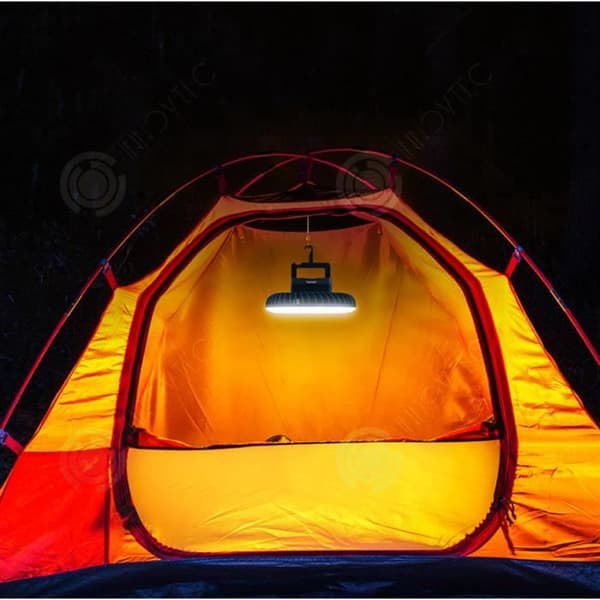 INN® Bärbar Multifunktionell campinglampa utomhus med fläkttältlampa Uppladdningsbar vattentät campinglampa