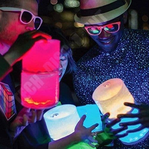 TD® Solar Camping Lantern, uppblåsbar hopfällbar Solar LED-lampa för fiske Camping Trädgård inomhus eller utomhus