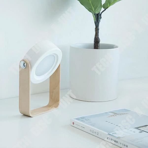 TD® Nattljus Lyktalampa - Liten nattlampa Bärbar vit multifunktionsbordslampa
