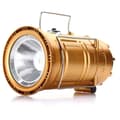 Miniatyrbild 2 av 4: Uppladdningsbar campingsollampa Guld