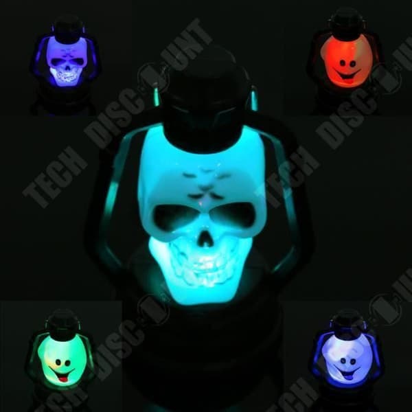 TD® Furniture Lighting Skull - Halloween Light Portable Lantern Fotogenlampa Shape lampa