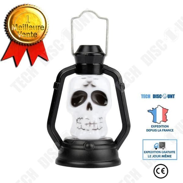 TD® Furniture Lighting Skull - Halloween Light Portable Lantern Fotogenlampa Shape lampa