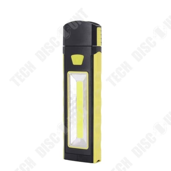 TD® Kraftfull LED-lykta med dubbla magneter knuten till bilreparationsarbetslampor Gula LED-lampor