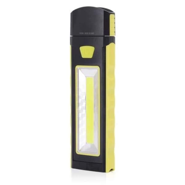 TD® Kraftfull LED-lykta med dubbla magneter knuten till bilreparationsarbetslampor Gula LED-lampor