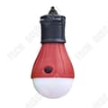 Miniatyrbild 2 av 3: TD® Bärbar Röd 3 LED-handlampa Campingtält Glödlampa Fiskelykta Ficklampa