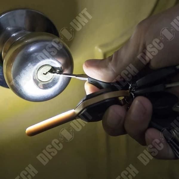 TD® Super Key Shape Ficklampa Ficklampa LED Ljus Lampa Camping Lykta Nyckelring Aec Mini Lampa För Belysning