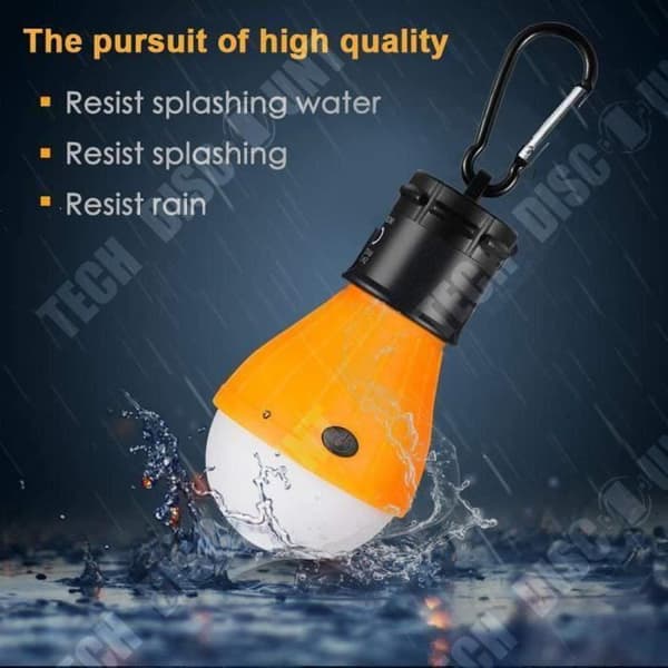 TD® Ljussats 4 Möbellampor/ Hängande LED-lampa/ Campingtält Portabel Fiskelyktalampa Gul grön blå röd