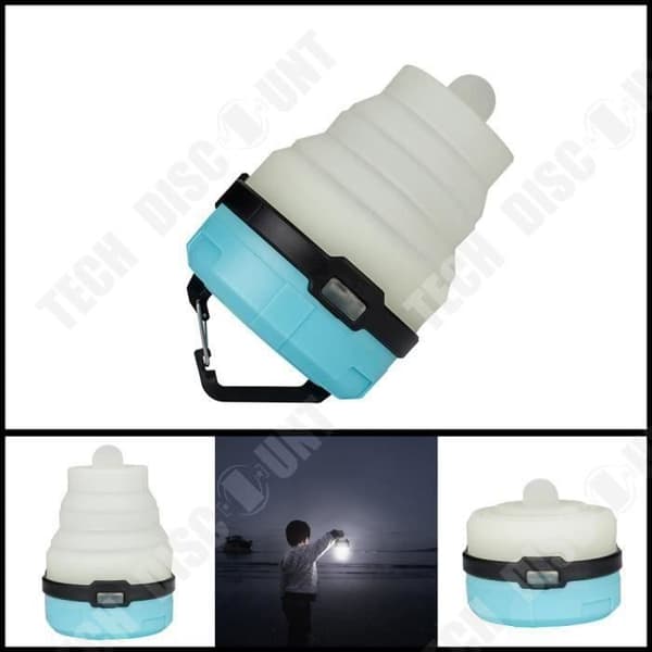 TD® Ny bärbar campinglykta LED-vandringsnattlampa Ficklampa nattlampa för utomhuscampingbelysning