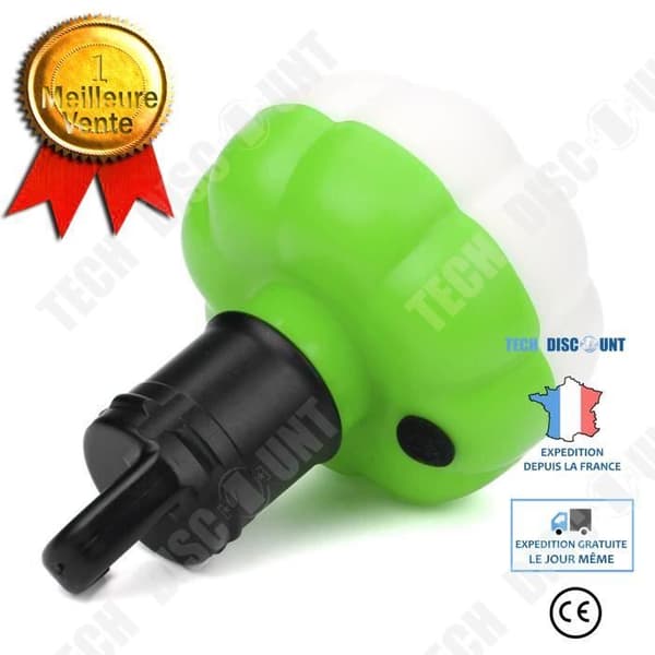 TD® Campinglykta utomhusbelysning bivack fiske vandringsläger strömförsörjning 3x batterier flera belysningslägen