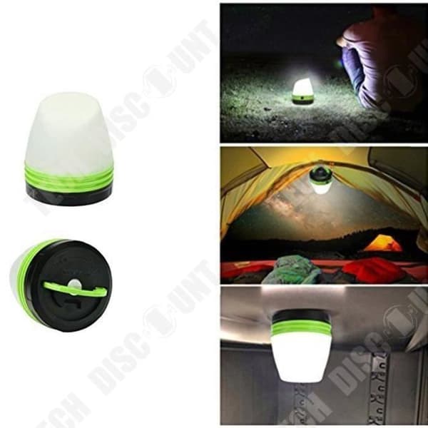 TD® Campingljus Campingljus Grön LED SMD Cykellampa Lampa För resor, Vandring lägernattbelysning