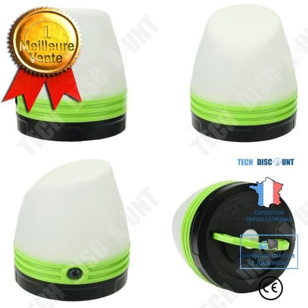 TD® Campingljus Campingljus Grön LED SMD Cykellampa Lampa För resor, Vandring lägernattbelysning