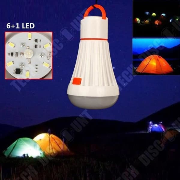 TD® Outdoor Camping Lykta Lampa med Krok- Fiske Lykta, Ljus LED Tält Glödlampa