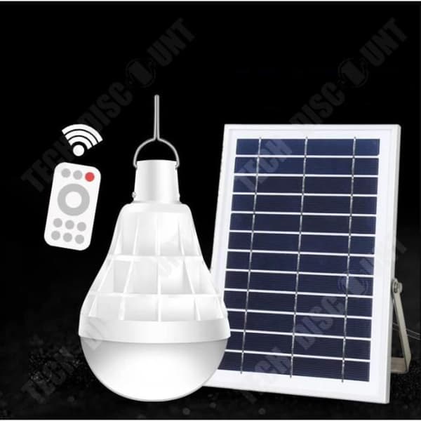 TD® LED-lampa med fjärrkontroll Fjärrkontroll/ solenergibesparing/camping- eller inomhus-/utomhuslampa