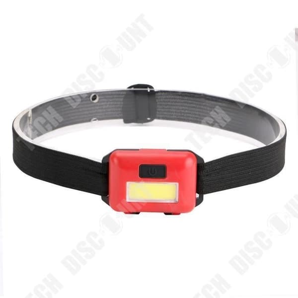TD® Camping huvudlampa Utomhuslykta LED 3-läge AAA Spotlight Strålkastare Camping Justerbart rött ljus