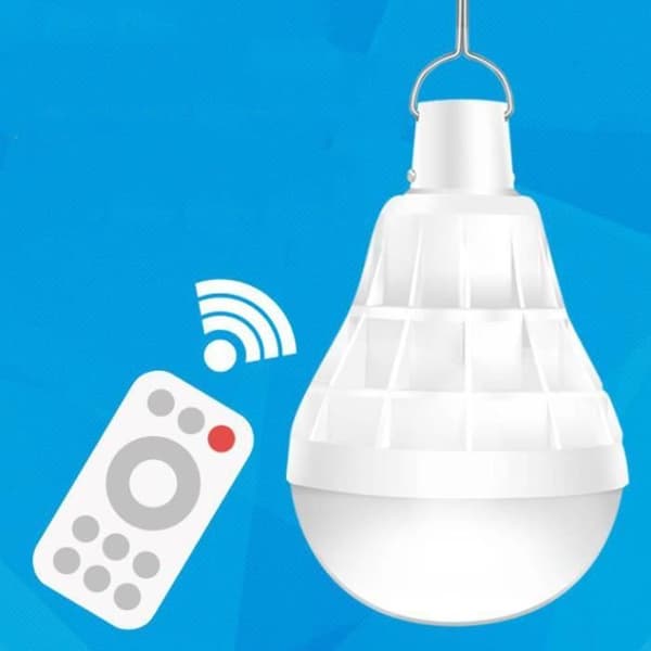 TD® LED-lampa med fjärrkontroll Fjärrkontroll/ solenergibesparing/camping- eller inomhus-/utomhuslampa