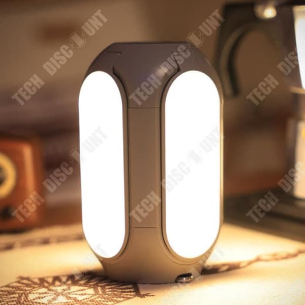 TD® campinglampa, superlång batteritid, USB-laddningsstil Multifunktionell campinglampa