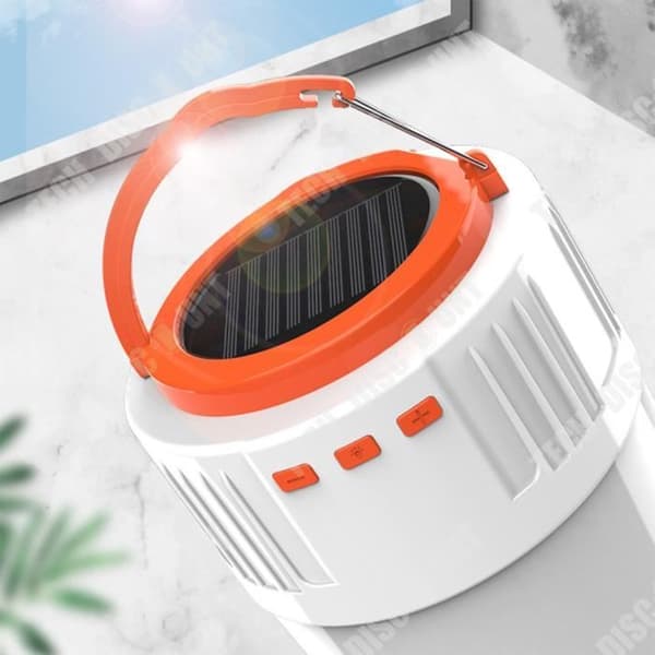 TD® Outdoor solar Bluetooth-ljud campingljus USB-laddningskraft mobiltelefon starkt ljus kamljus