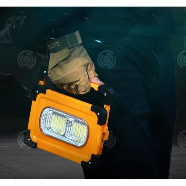 INN® Solarlampa utomhus bärbar bärbar campingarbetslampa ledUSB multifunktionell uppladdningsbar campinglampa