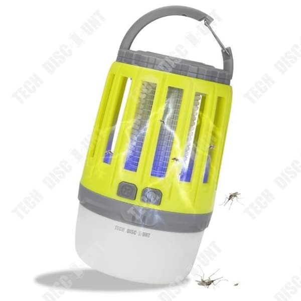 TD® Multifunktionell utomhuscampinglampa myggdödare campingmyggdödare USB-belysning bärbar tältlampa