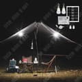 Miniatyrbild 4 av 4: TD® Small Outdoor Camping Solar Power Generation System med Bluetooth Audio Lighting Mobile Power System
