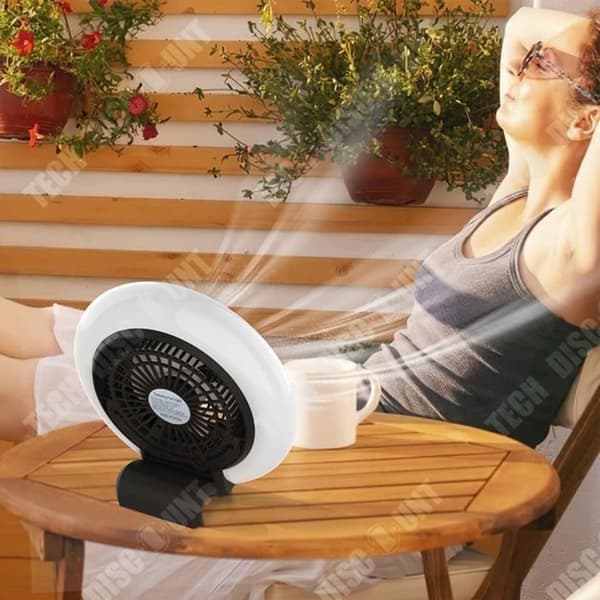 TD® Outdoor multifunktionell campingfläkt bärbar tältfläktlampa usb-laddning camping led-belysning