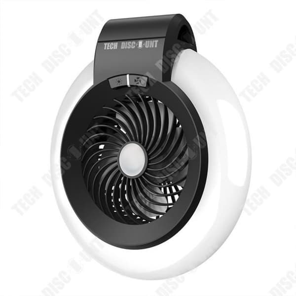 TD® Outdoor multifunktionell campingfläkt bärbar tältfläktlampa usb-laddning camping led-belysning