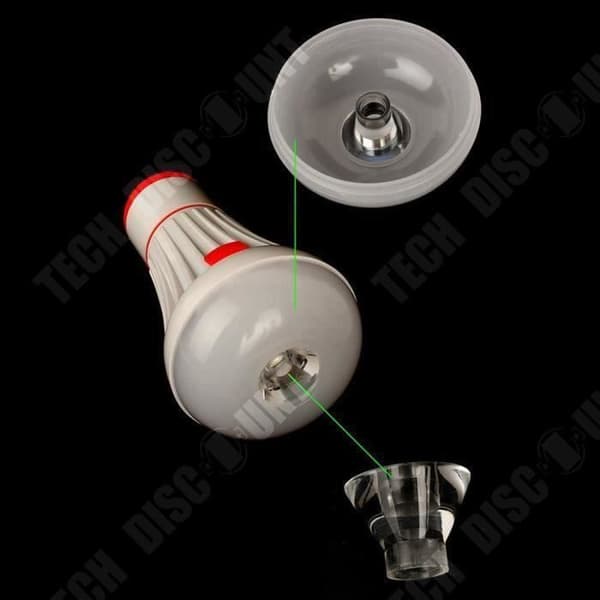 TD® Camping Lantern 6 LED Orange Lighting Camp Vandring Camping tältljus 3 x AAA-batterier 4 ljuslägen