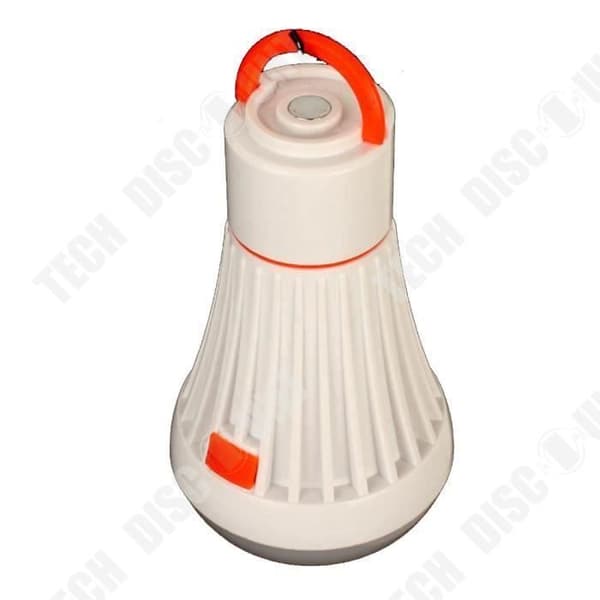 TD® Camping Lantern 6 LED Orange Lighting Camp Vandring Camping tältljus 3 x AAA-batterier 4 ljuslägen