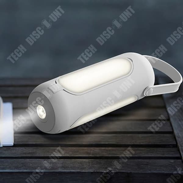 TD® Multifunktionell utomhuscampinglampa nödladdningscampinglampa USB-utgång bärbar bärbar LED-lampa