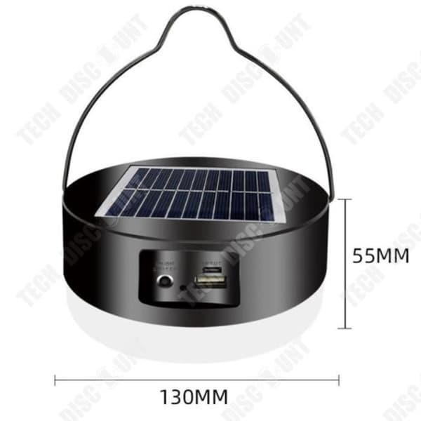 TD® Tältlampor Utomhuscampinglampor Tre-hastighetsladdning Dimmer Strömavbrott Nödljus