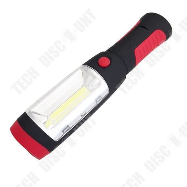 TD® Bärbar lampa 1 LED + COB ficklampa ficklampa campinglampa Mini Bärbar lampa för camping, vandring kompakt
