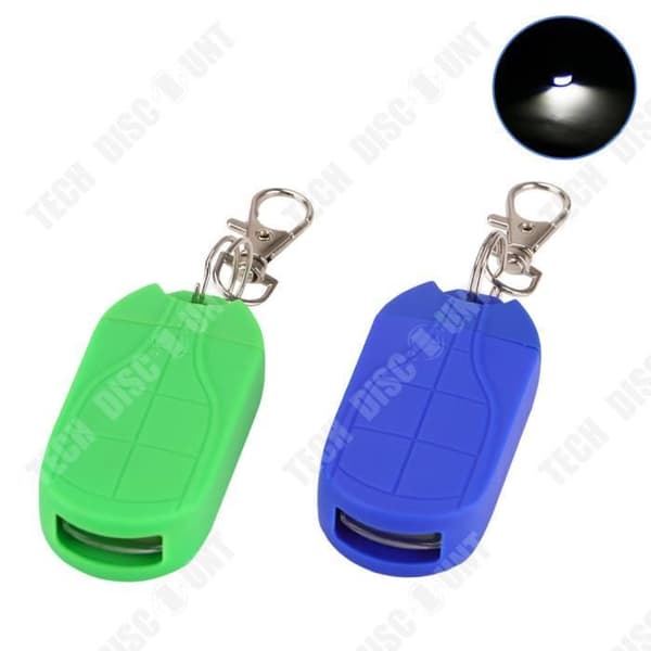 TD® Magnetic Inspection Camping Lampa - Outdoor Hand Flame LED Ljusgrön