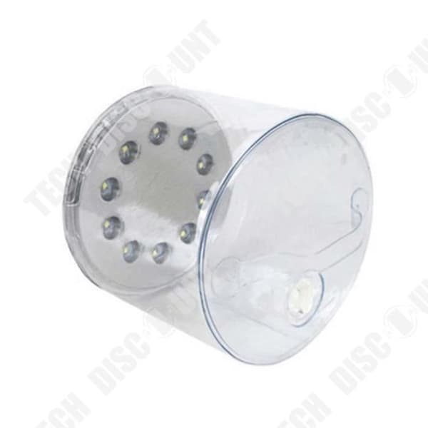 TD® Uppblåsbar möbelbelysning - Soldriven - LED-lanternlampa Camping Vandring Utomhus inomhus - Tältljus