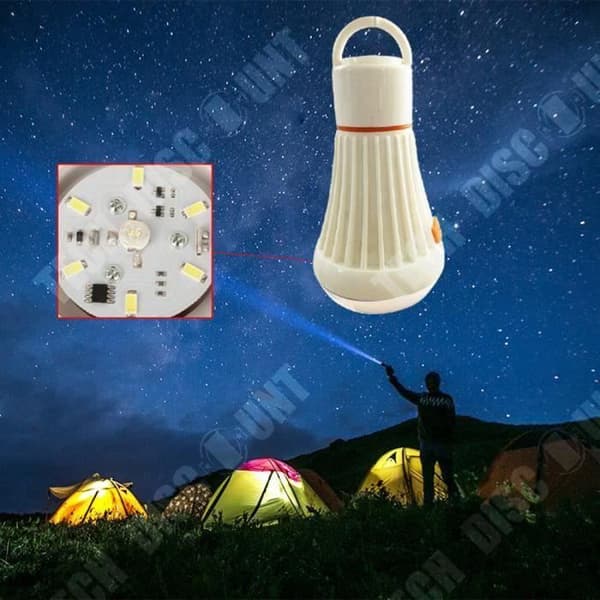 TD® utomhuslampa LED-lampa hängande ljus Campingtält Bärbar fiskelampa Lykta hängande ljus för resor, camping