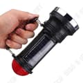 Miniatyrbild 3 av 4: TD® Portable Solar Uppladdningsbar Camping Light COB Black Camping Light Lampa För utomhusbelysning Camping Camp