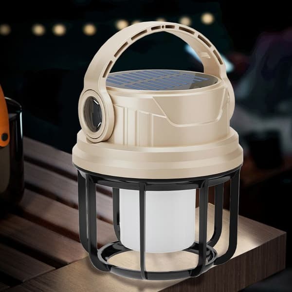 Campinglampa - TD® - 6-växlad dimning - Vattentät - Litiumbatteri - LED/COB