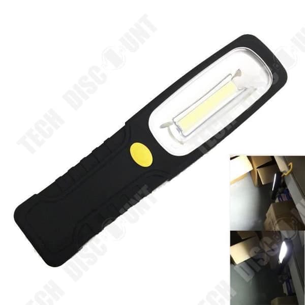 TD® Magnetisk campinglampa Batteri Projektor COB Stark magnetisk fäste med krok