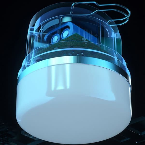 Campinglampa - TD® - Flervalsgrad - Vattentålig - Litiumbatteri - Laddning TYPE-C