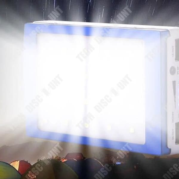 Solenergilager - TD® - 20000 mAh - Vattentålig - LED - Portabel