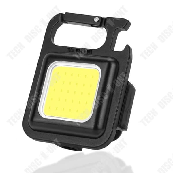 TD® Outdoor Camping Lights Multifunktionella uppladdningsbara nödljus Nyckelringar Bärbara arbetsljus