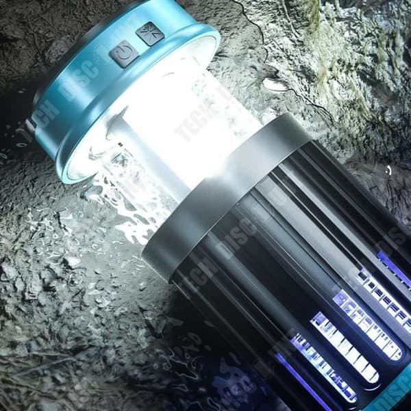 TD® Utomhus nödcampingslampa USB uppladdningsbar highlight vattentät LED myggdödarlampa bärbar campingbelysning