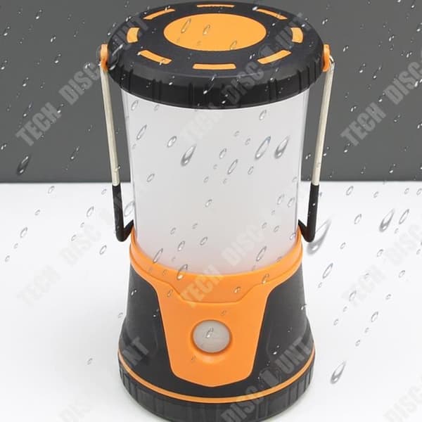 TD® Bärbar LED-tältlampa LED-torrbatteri Campinglampa Utomhus Bärbar Design Campinglampa 1800 Lumen