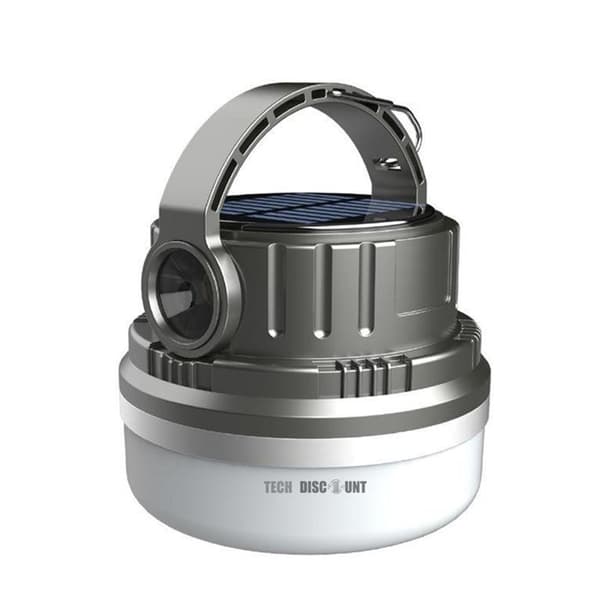 TD® campinglampa 6-hastighets justerbar utomhuslampa med lång livslängd