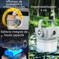 Miniatyrbild 2 av 4: INN Lanterne camping 5w uppladdningsbar med solenergi kontinuerlig belysning i 20 till 50 timmar vattentät LCD-skärm med krok