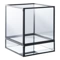 Miniatyrbillede 3 af 8: Stearinlys Holder, Orkan, 12x12x15 cm, Sort