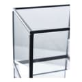 Miniatyrbillede 4 af 8: Stearinlys Holder, Orkan, 12x12x15 cm, Sort