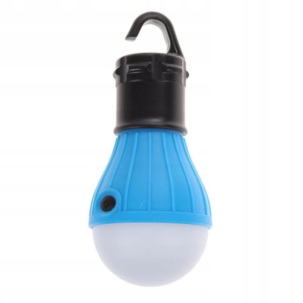 LED TURIST CAMPING LAMPE TIL TELT BIVOUAK MED KROG BATTERISÆT